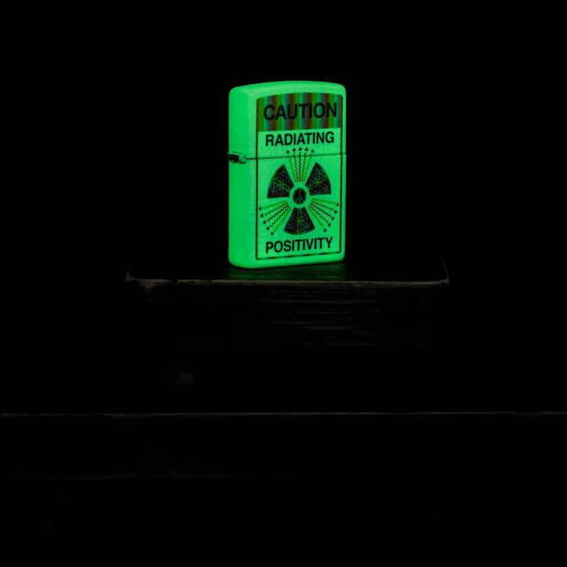 Encendedor Zippo Fluroscente Radioactivo 46243