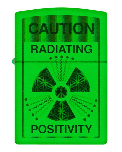 Encendedor Zippo Fluroscente Radioactivo 46243