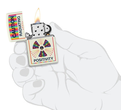 Encendedor Zippo Fluroscente Radioactivo 46243