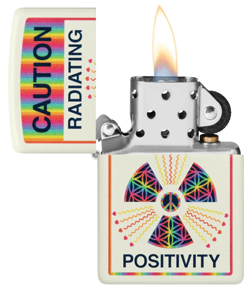 Encendedor Zippo Fluroscente Radioactivo 46243