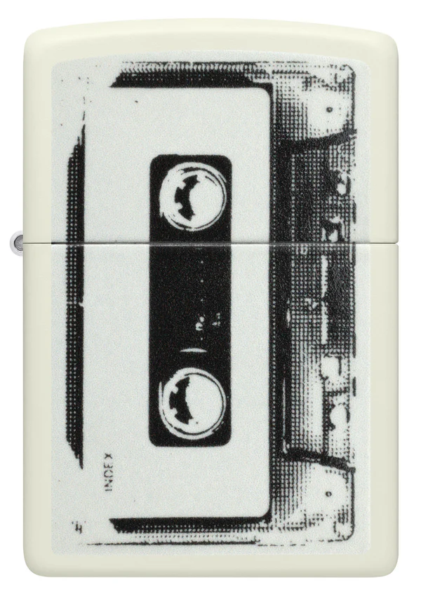 Encendedor Zippo Blanco Fluorescente Casette Cod 46429