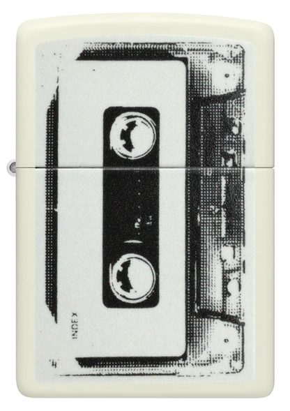 Encendedor Zippo Blanco Fluorescente Casette Cod 46429