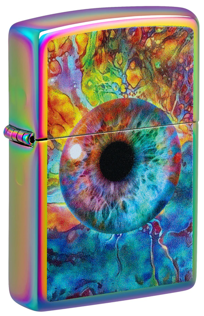 Encendedor Zippo Tornasol Ojo Psicodélico Cod 46431