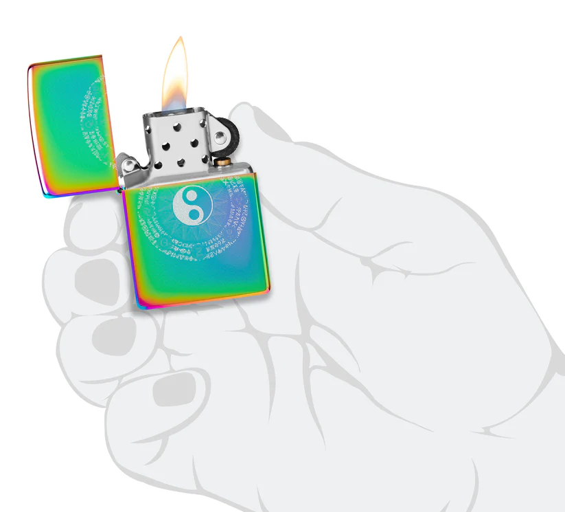 Encendedor Zippo Tornasol Ying Yang Cod 46482