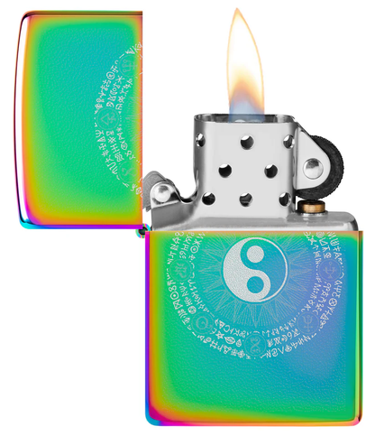 Encendedor Zippo Tornasol Ying Yang Cod 46482