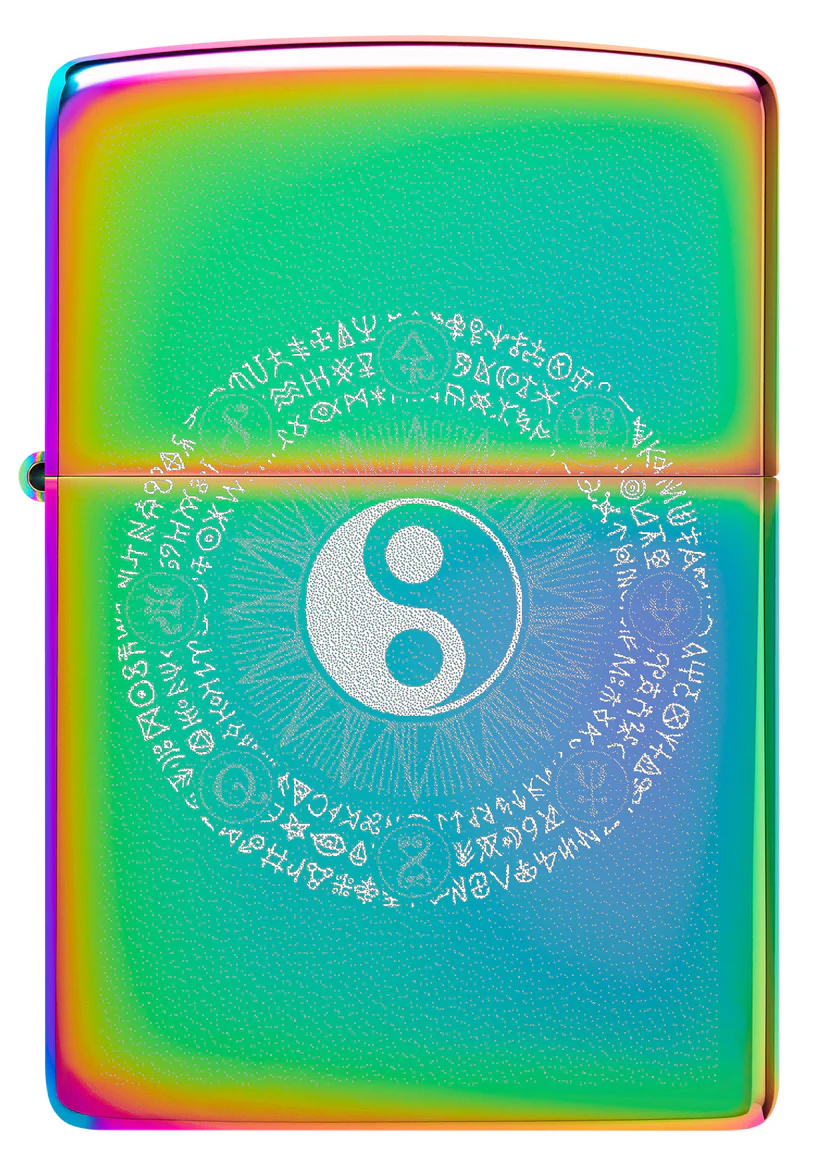 Encendedor Zippo Tornasol Ying Yang Cod 46482