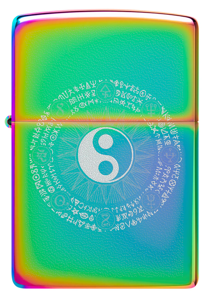 Encendedor Zippo Tornasol Ying Yang Cod 46482