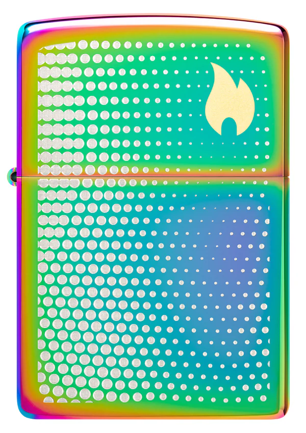 Encendedor Zippo Tornasol Puntos y Llama Cod 46569