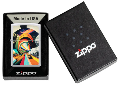 Encendedor Zippo Cromo Viaje Alucinante Cod 46578