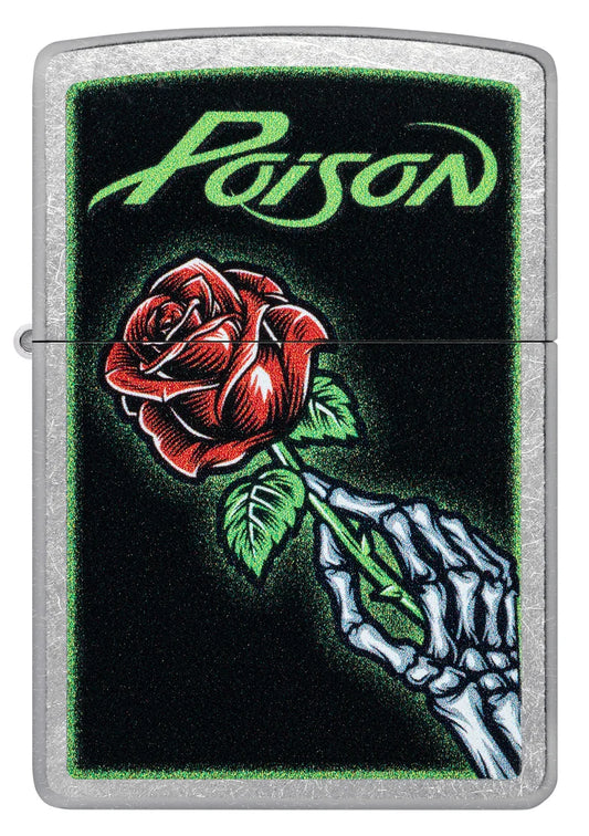 Encendedor Zippo Cromo Poison Rosa 46593