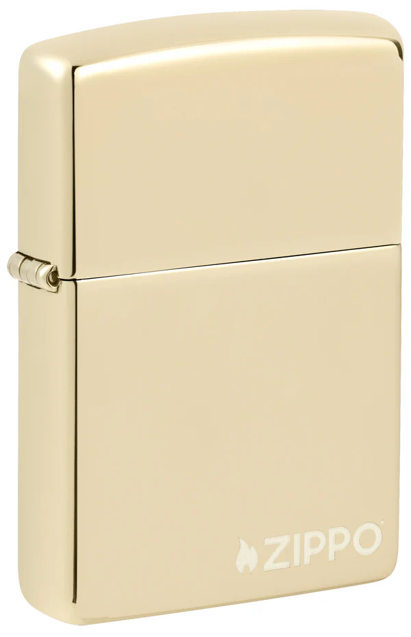 Encendedor Zippo Champaña Con Logo Cod 46682ZL