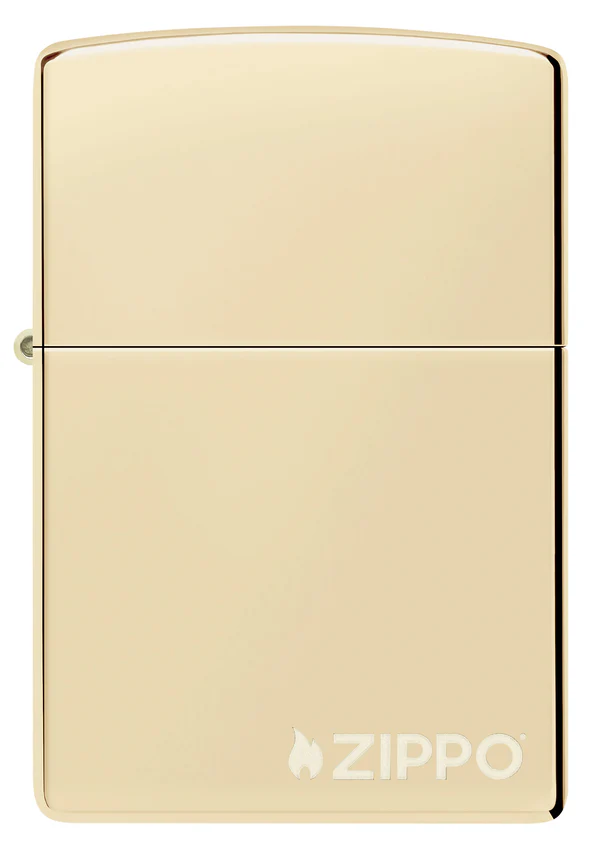 Encendedor Zippo Champaña Con Logo Cod 46682ZL