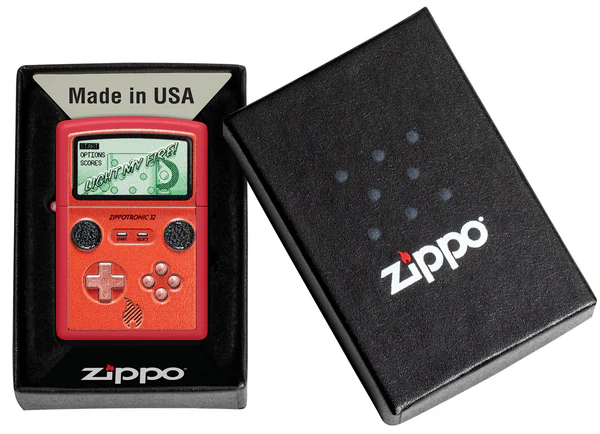 Encendedor Zippo Rojo Gamer Boy Cod 46700