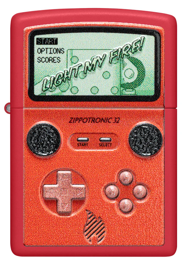 Encendedor Zippo Rojo Gamer Boy Cod 46700