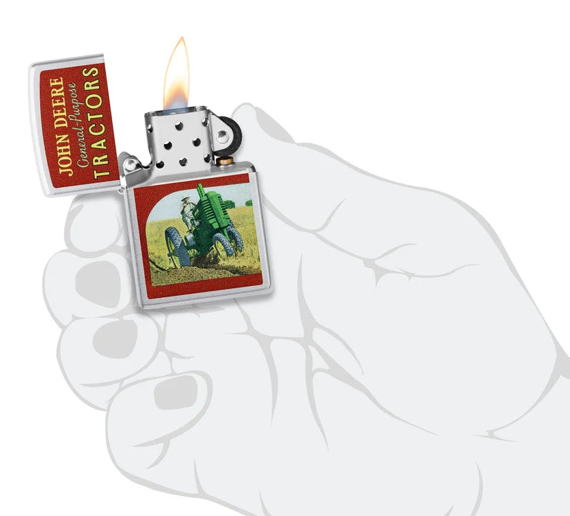 Encendedor Zippo Cromo John Deere 46757
