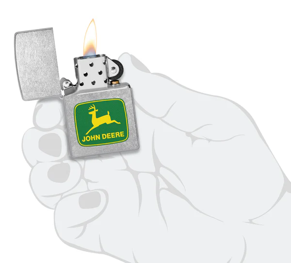 Encendedor Zippo Plateado Jhon Deere Cod 46764