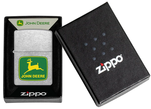 Encendedor Zippo Plateado Jhon Deere Cod 46764