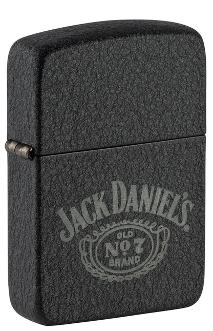 Encendedor Zippo Negro Craquelado Jack Daniels 1941 Cod 46796