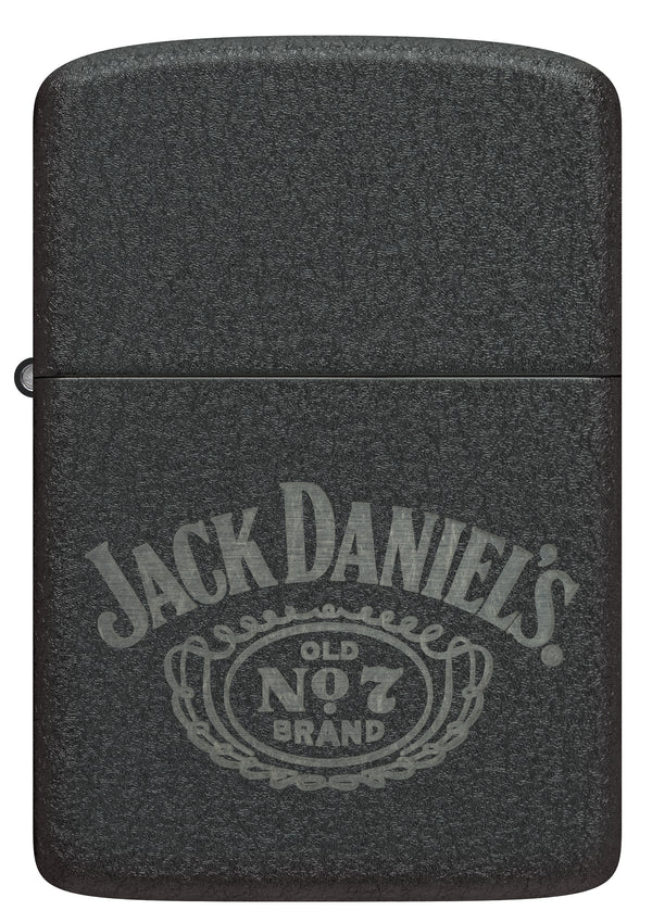 Encendedor Zippo Negro Craquelado Jack Daniels 1941 Cod 46796