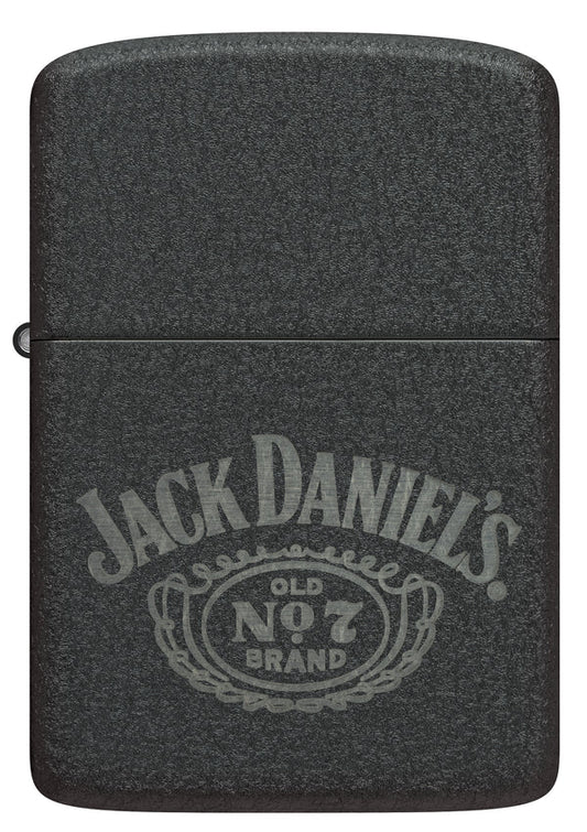 Encendedor Zippo Negro Craquelado Jack Daniels 1941 Cod 46796