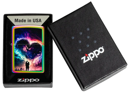Encendedor Zippo Tornasol Amor Pareja Cod 46814