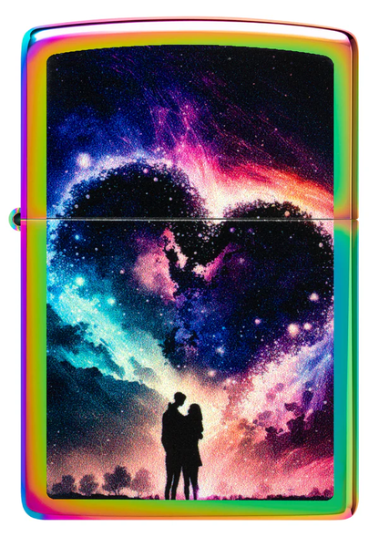 Encendedor Zippo Tornasol Amor Pareja Cod 46814