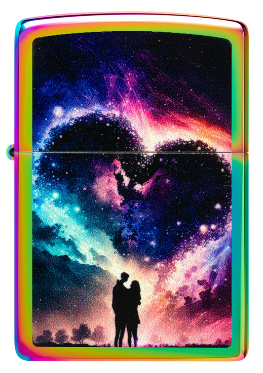 Encendedor Zippo Tornasol Amor Pareja Cod 46814
