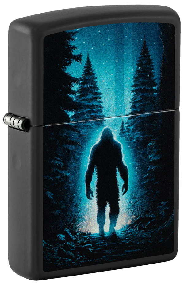 Encendedor Zippo Negro Bosque Noche Monstruo Cod 46819