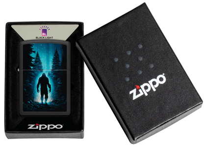 Encendedor Zippo Negro Bosque Noche Monstruo Cod 46819