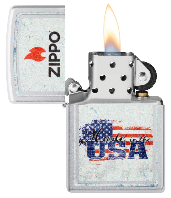 Encendedor Zippo Cromado Made In USA Cod 46843