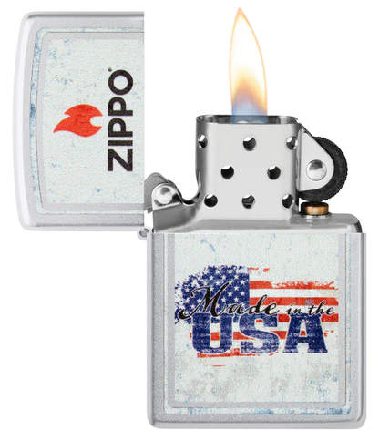 Encendedor Zippo Cromado Made In USA Cod 46843