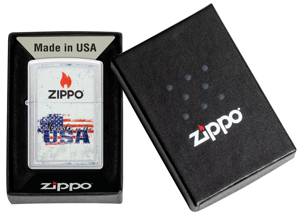 Encendedor Zippo Cromado Made In USA Cod 46843