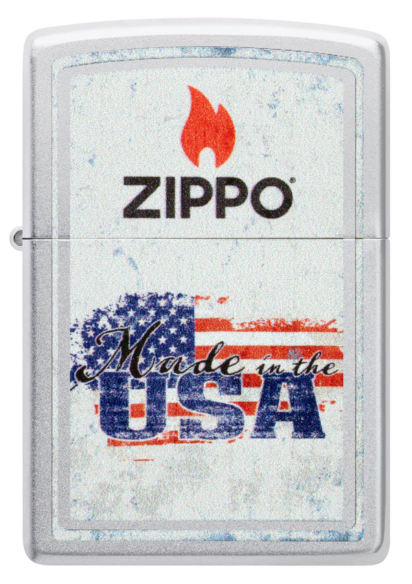 Encendedor Zippo Cromado Made In USA Cod 46843