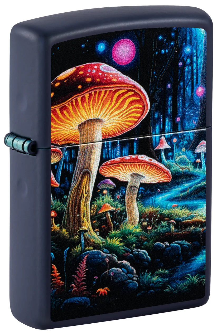 Encendedor Zippo Azul Mate Hongos 46947