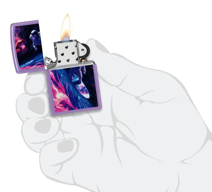 Encendedor Zippo Fucsia Astronauta Surf 46999