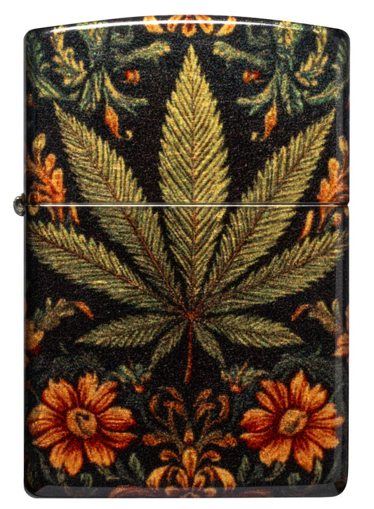 Encendedor Zippo 540 Cannabis Flores 47139