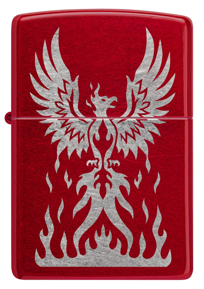 Encendedor Zippo Rojo Metalizado Fenix 47140