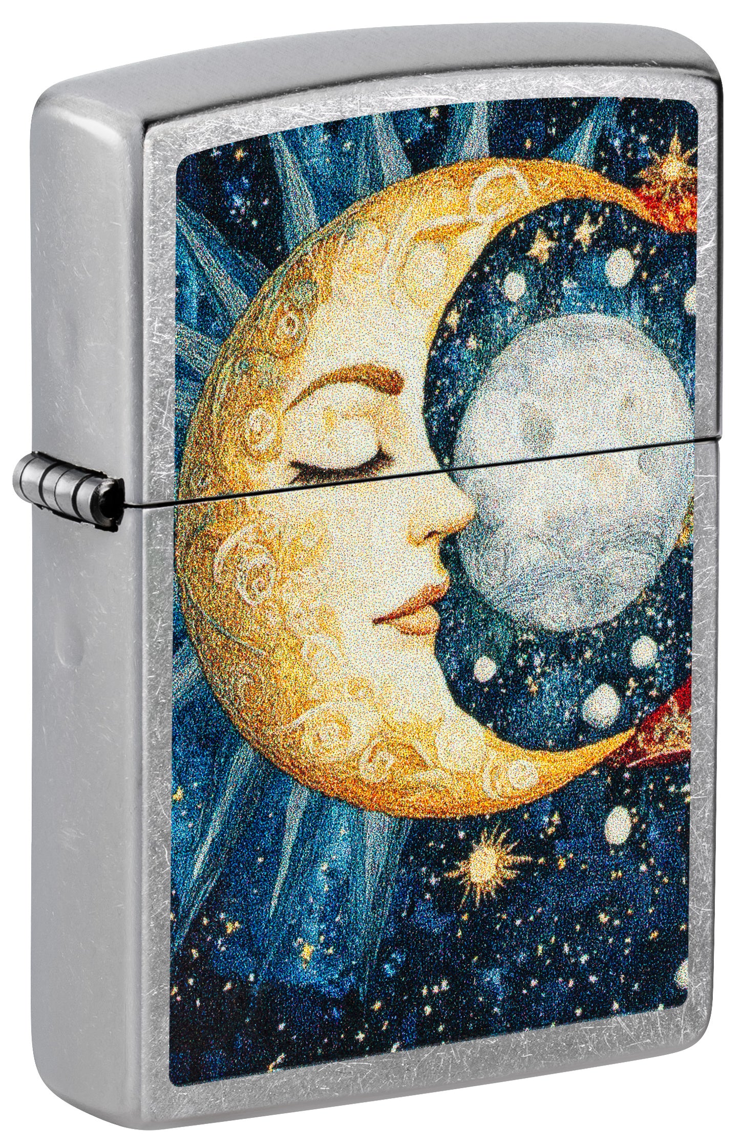 Encendedor Zippo Cromado Luna Fases 47462