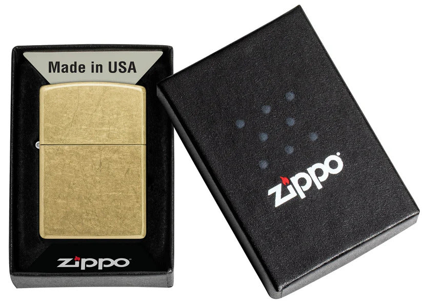 Encendedor Zippo Dorado Street 48267