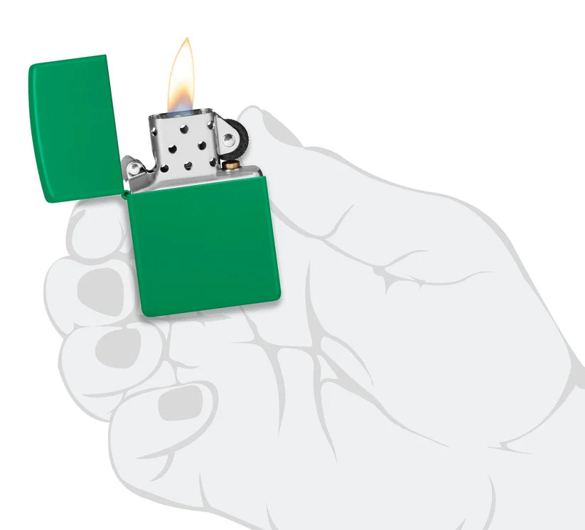 Encendedor Zippo Verde Mate 48629