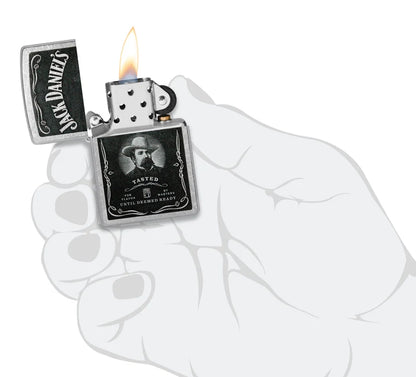 Encendedor Zippo Cromado Jack Daniels 48748