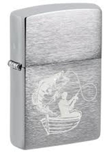 Encendedor Zippo Cromo Pescador 48863