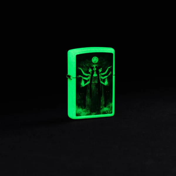 Encendedor Zippo Fluorescente Damas Góticas Cod 48950