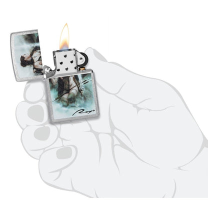 Encendedor Zippo Cromo Guerrera 48962