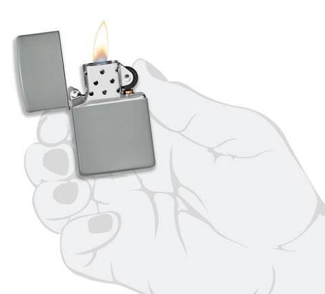 Encendedor Zippo Gris Mate 49452