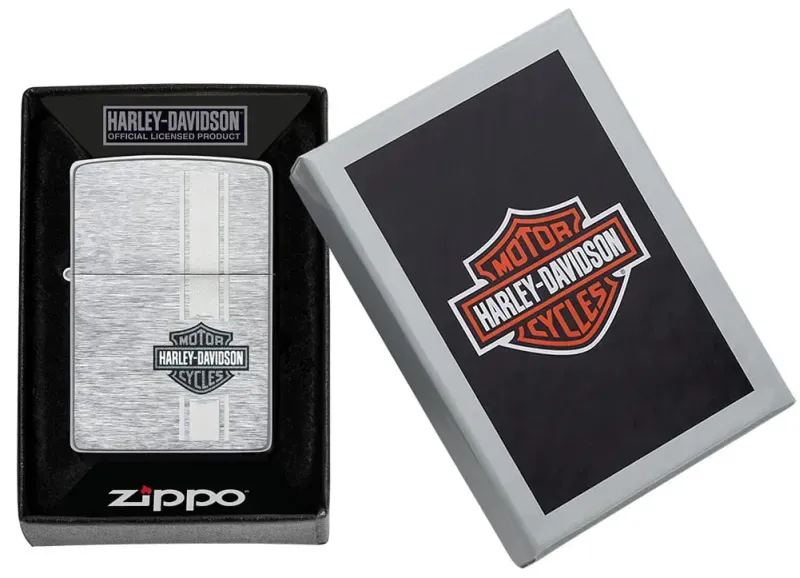 Encendedor Zippo Cromo Harley Davidson Cod 49828