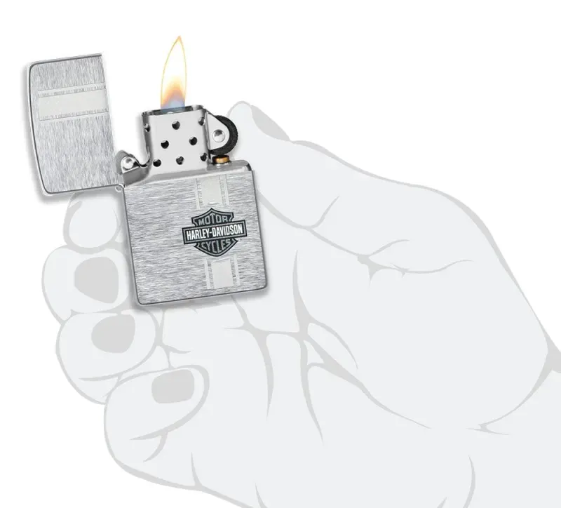 Encendedor Zippo Cromo Harley Davidson Cod 49828