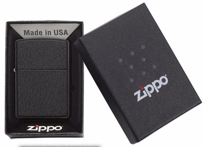 236 Encendedor Zippo Negro Craquelado
