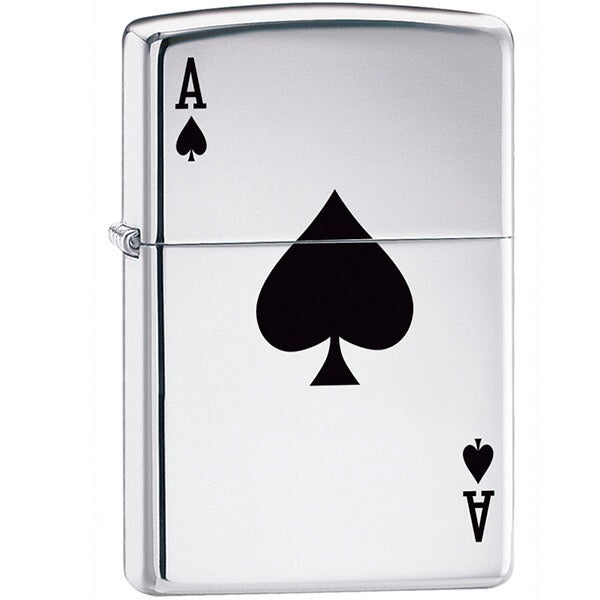 Encendedor Zippo Cromo Espejo Naipe - Cod 24011
