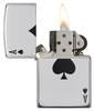 Encendedor Zippo Cromo Espejo Naipe - Cod 24011